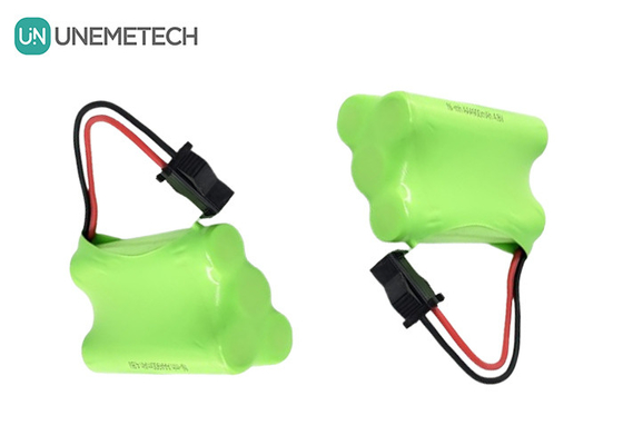 Ni-MH AAA Şarj edilebilir Pil 4.8V 4S NiMH Akü Paketi 900mAh Enstrüman için