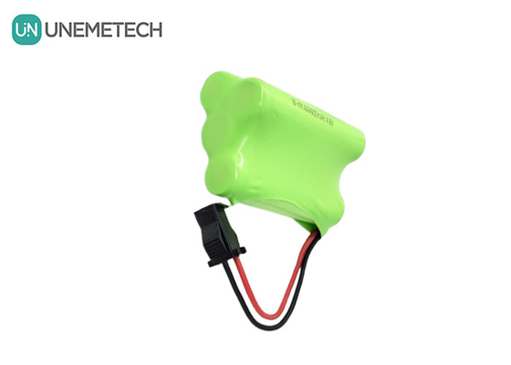 Ni-MH AAA Şarj edilebilir Pil 4.8V 4S NiMH Akü Paketi 900mAh Enstrüman için