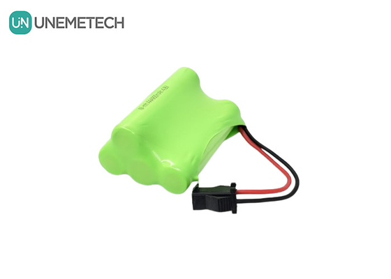Ni-MH AAA Şarj edilebilir Pil 4.8V 4S NiMH Akü Paketi 900mAh Enstrüman için