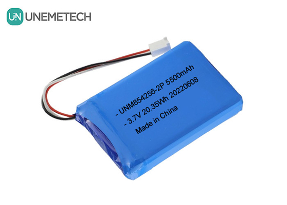 3.7V Li Poly Şarj edilebilir Pil Paketi 854256 2P 5500mAh Endüstriyel Ekipman Pilleri