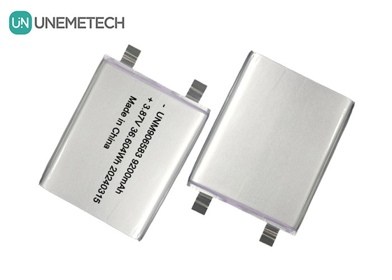 3.87V 9200mAh 906583 Yüksek Voltajlı Lityum İyon Pil Paketi Güç Bankası için