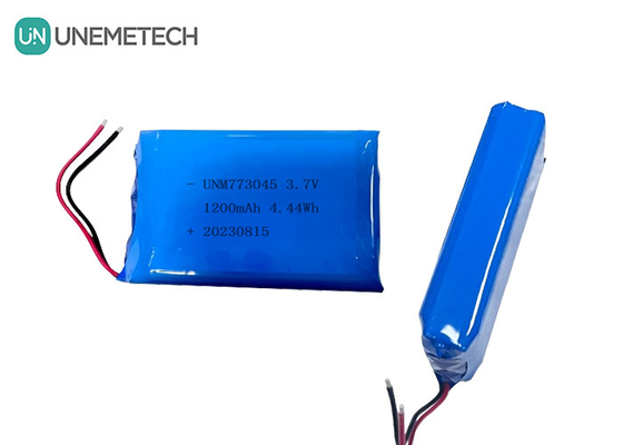 3.7V 1200mAh 773045 1S parmak izi tarayıcısı için Li-Polymer Pil