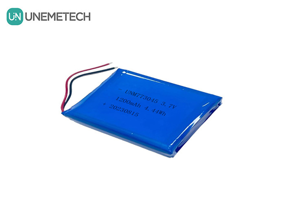 3.7V 1200mAh 773045 1S parmak izi tarayıcısı için Li-Polymer Pil