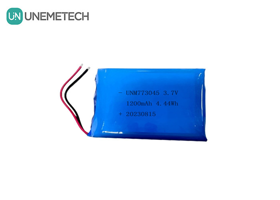 3.7V 1200mAh 773045 1S parmak izi tarayıcısı için Li-Polymer Pil