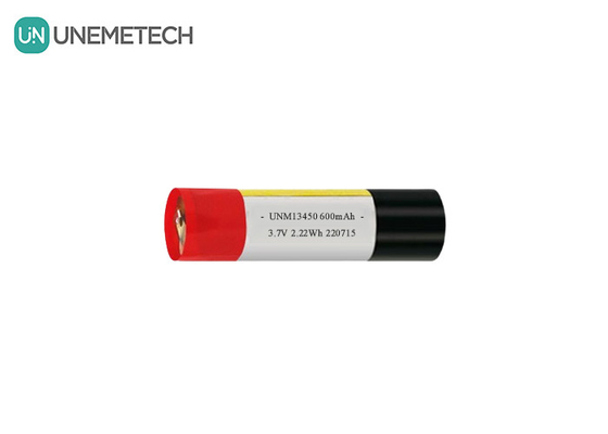 Elektronik Sigaralar için Yeniden Şarj Edilebilir Silindrik LiPo Pil 13450 3.7V 650mAh