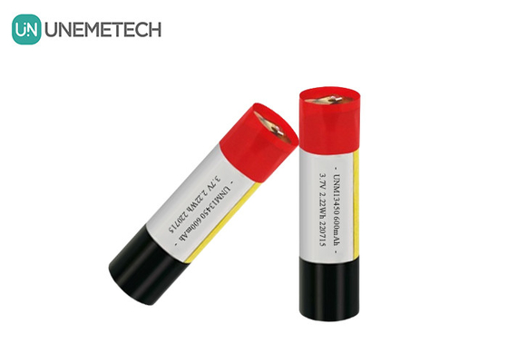Elektronik Sigaralar için Yeniden Şarj Edilebilir Silindrik LiPo Pil 13450 3.7V 650mAh
