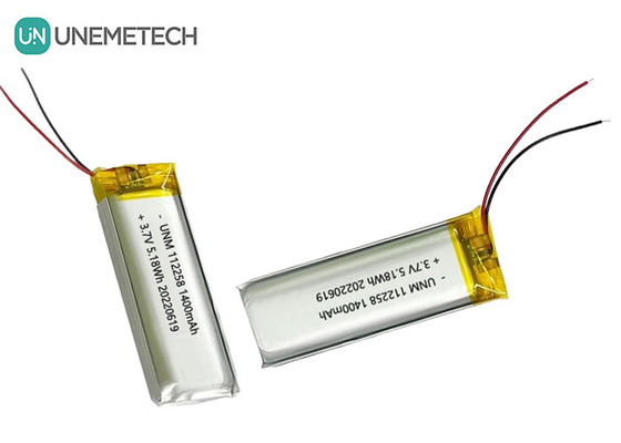 3.7V Li-Ion şarj edilebilir batarya paketi 1400mAh 112258 taşınabilir güç bankası için