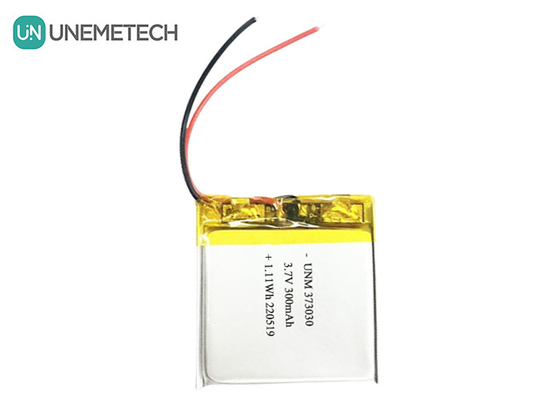 3.7V 300mAh LiPo Şarj edilebilir Pil 373030 Bluetooth Hoparlörü için