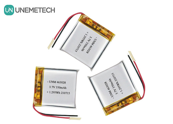 Li-Poly Paketi 463028 3.7V 350mAh Şarj edilebilir Li Polimer Pil Gamepad için