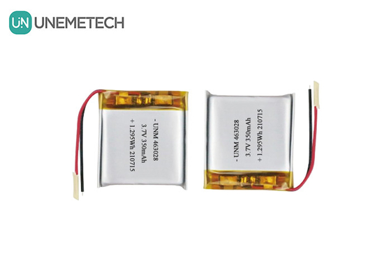 Li-Poly Paketi 463028 3.7V 350mAh Şarj edilebilir Li Polimer Pil Gamepad için