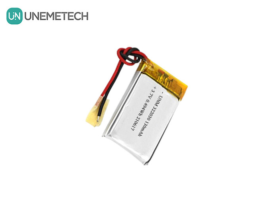 322030 Şarj edilebilir Li Polimer Pil 3.7V 130mAh Lipo Pil Fitness İzleyici