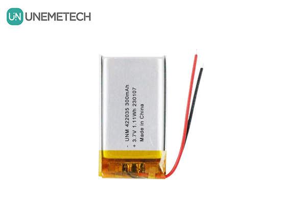 3.7 V 300mAh Lityum İyon Pil 422035 LiPo Pil Uzaktan Denetim için