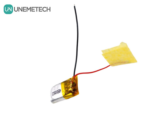 451012 3.7V 37mAh Mikro Cihazlar İçin Yeniden Şarj Edilebilir Küçük Lityum Polimer Pil