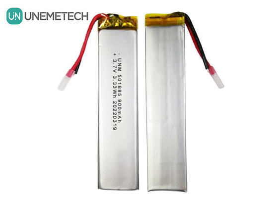3.7V 900mAh Lipo Pil Dikdörtgen Lityum Polimer Pil 501885 Miniatür Cemera için