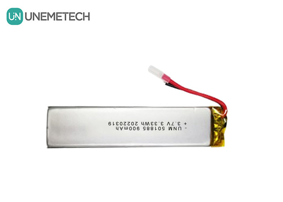 3.7V 900mAh Lipo Pil Dikdörtgen Lityum Polimer Pil 501885 Miniatür Cemera için
