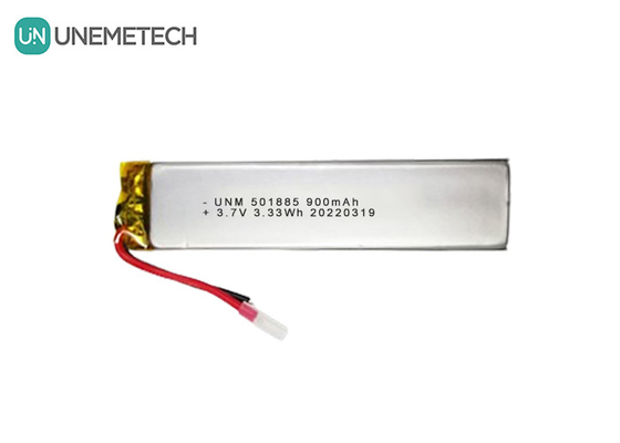 3.7V 900mAh Lipo Pil Dikdörtgen Lityum Polimer Pil 501885 Miniatür Cemera için
