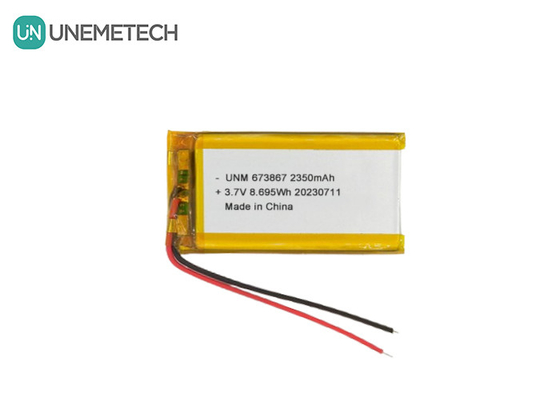 3.7V 2350mAh Yüksek Kapasiteli Lityum Polimer Pil