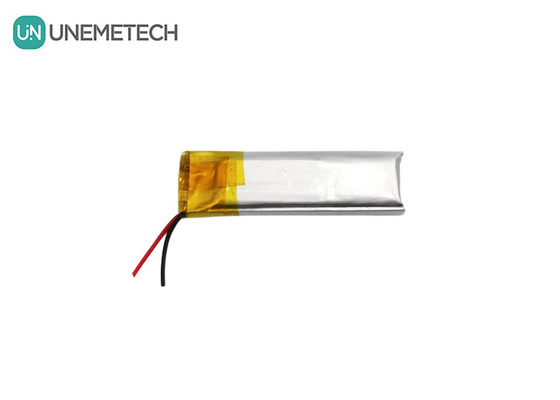 3.7V 80mAh 400930 Özel Lityum Polimer Pil Elektronik Mumlar İçin Düşük Ağırlık