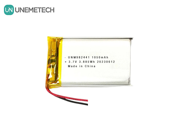 OEM ODM Özel 3.7V 1050mAh Akıllı Kapı Zili için Li-ion Polimer Pil 982441