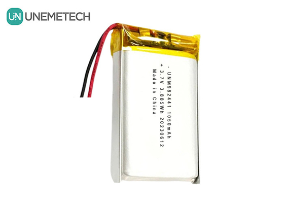 OEM ODM Özel 3.7V 1050mAh Akıllı Kapı Zili için Li-ion Polimer Pil 982441