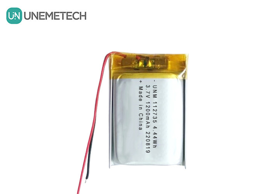 3.7V 1200mAh Şarj edilebilir Esnek LiPo Pil 112735 Elektronik Tabletler İçin