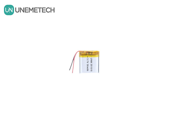 3.7V 30mAh 251515 Küçük Elektronik Termometre için Küçük Hafif Lipo Pil