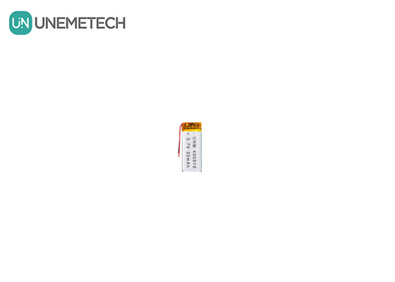 3.7V 32mAh Küçük Şarj edilebilir LiPo Pil 400816 Termometre için