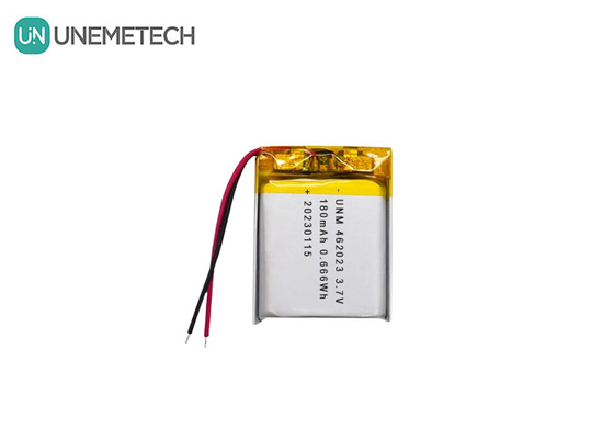 3.7V 180mAh Li Ion Pil 462023 Elektronik Oyuncaklar için Lipo Şarj Edilebilir Pil Paketi