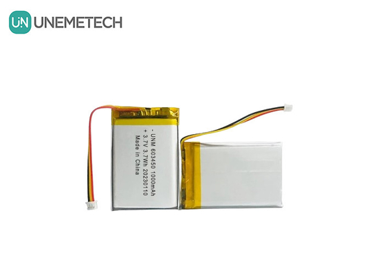 3.7V 1000mAh 603450 RC arabalar için yeniden şarj edilebilir yüksek kapasiteli Lipo pil