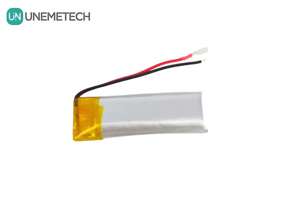 3.7V 500mAh 701450 Sıcaklık sensörleri için şarj edilebilir lityum polimer pil