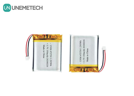3.7V 350mAh 472730 Lityum İyon Polimer Pil Kablosuz Fare için Lipo Pil