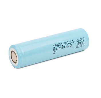 Samsung 32E 18650 3200mAh 6.4A Pil 3.65V Silindrik Lityum İyon Hücresi INR18650-32E