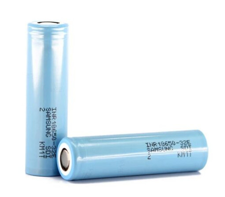 Samsung 32E 18650 3200mAh 6.4A Pil 3.65V Silindrik Lityum İyon Hücresi INR18650-32E