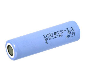 Samsung 29E 18650 2850mAh 2.75A Pil 3.65V Silindrik Lityum İyon Hücresi INR18650-29E