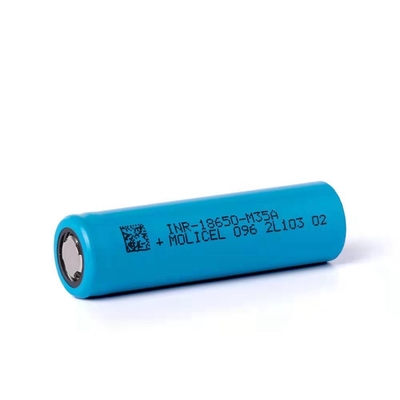 Molicel INR-18650-M35A Flat Top 18650 Pil Molicel M35A 18650 3500mAh 10A Pil 3.6V
