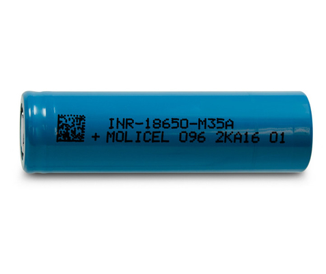 Molicel INR-18650-M35A Flat Top 18650 Pil Molicel M35A 18650 3500mAh 10A Pil 3.6V
