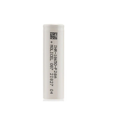 Molicel INR-18650-P28A 18650 Pil 3.6V 2800mAh 35A Maksimum Sürekli Şarj Akımı
