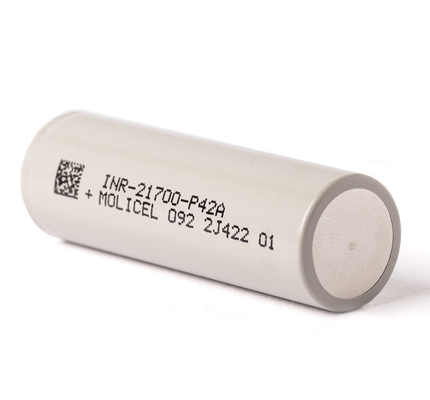 Molicel 21700 P42A 4200mAh 45A Pil INR-21700-P42A Düz üst pil