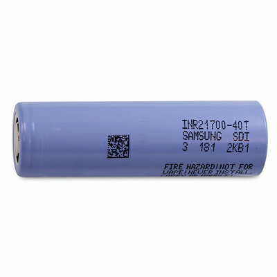 Samsung 40T 21700 4000mAh 35A Pil 3.6V Lityum İyon Pil Hücresi INR21700-40T