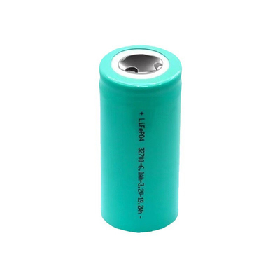 LiFePO4 32700 3.2V 6000mAh LFP Pil Siklindrik Lityum Demir Fosfat Pil