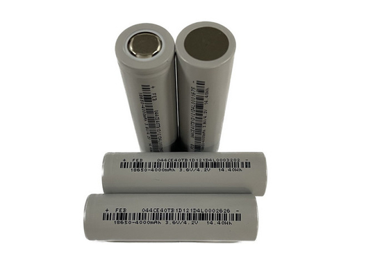Yüksek Kapasiteli 18650 Pil 3800mAh 4000mAh 3.6V Silindrik Lityum-İyon Şarj Edilebilir Hücre
