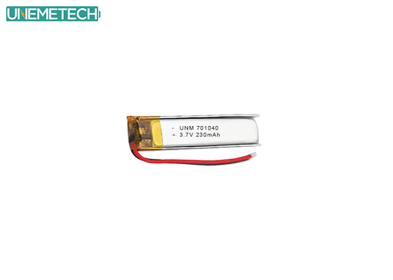 Bluetooth kulaklık Lipo Pil 701040 3.7 V 230mAh CE ve IEC62133 onaylı