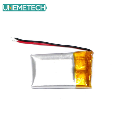 3.7V 65mAh 561118 kulaklık için şarj edilebilir özelleştirilebilir lityum polimer pil