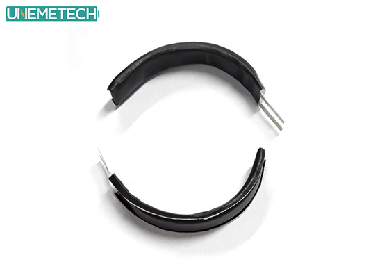 Eğlenceli giyilebilir cihazlar için kıvrılmış Lipo pil UNM155528 3.8V 17mAh