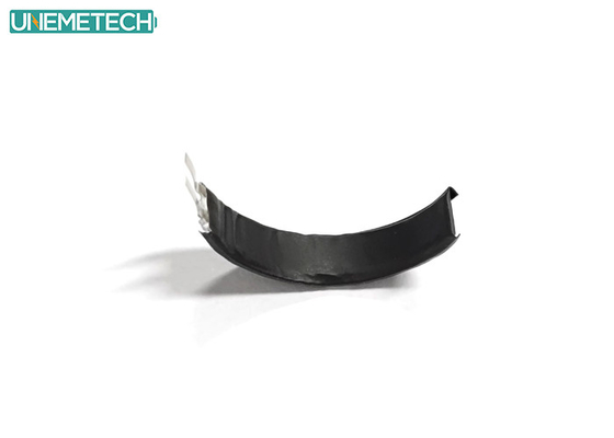 Eğlenceli giyilebilir cihazlar için kıvrılmış Lipo pil UNM155528 3.8V 17mAh