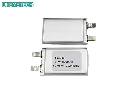 20C Yüksek Serbestleme Hızı 3.7V 800mah Lipo Pil 653048 RC Uçak için