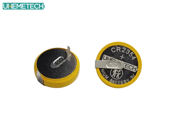 CR2354 3V Button Battery 560mAh Primary Lithium Battery With Solder Tags For Rice Cooker