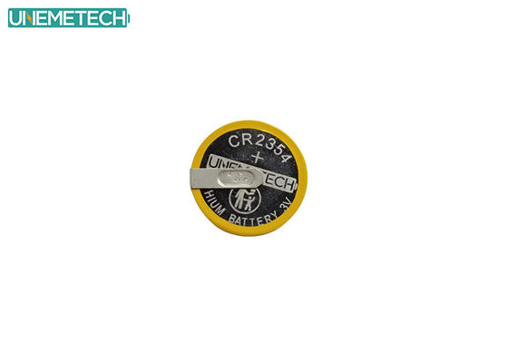 CR2354 3V Button Battery 560mAh Primary Lithium Battery With Solder Tags For Rice Cooker