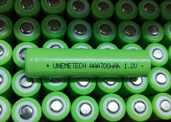 NiMH Pil AAA700mAh 1.2V 700mAh Şarj edilebilir Nikel-Metal Hidrit Pil
